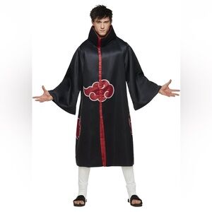 Officially Licensed Anime Cosplay Naruto Adult🧑🏻‍🦱Akatsuki Robe Sz XXL